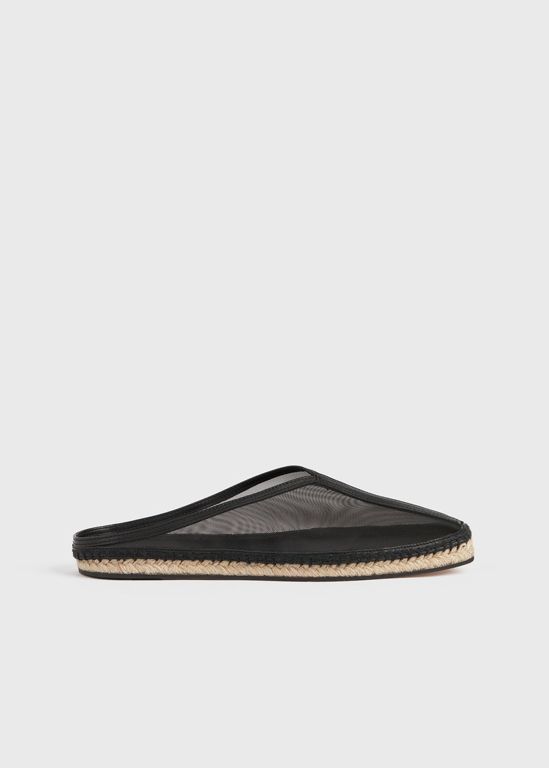 The Espadrille Slipper black 1