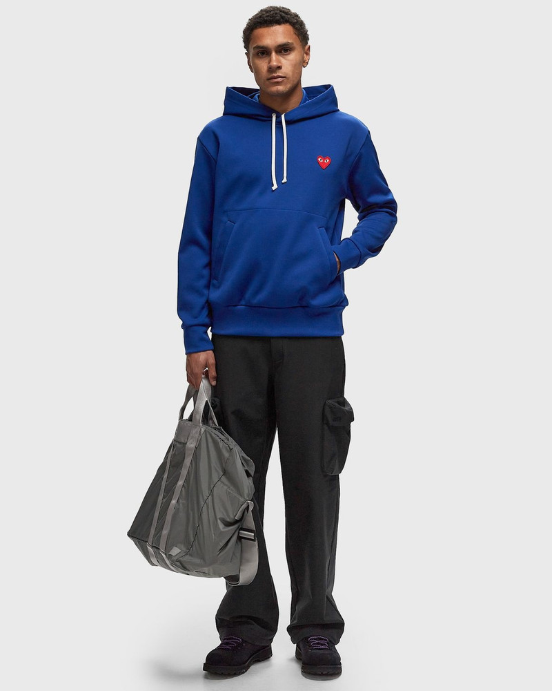 Comme des Garçons PLAY SWEATSHIRT RED EMBLEM KNIT outlook