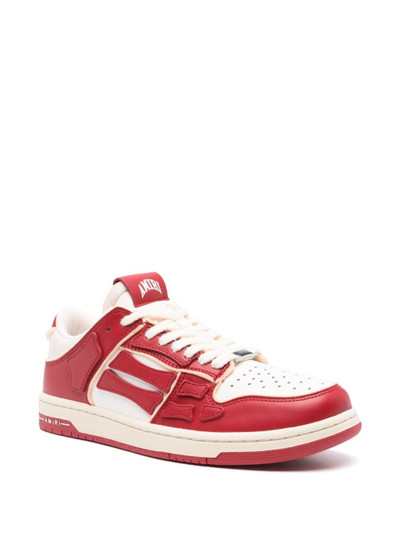 AMIRI Collegiate Skel panelled sneakers outlook