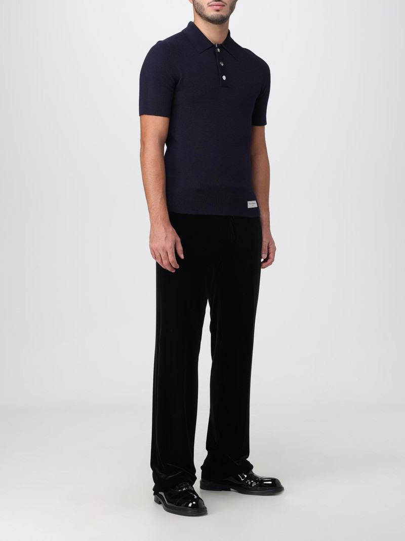 Balmain Balmain polo shirt in Merino wool outlook