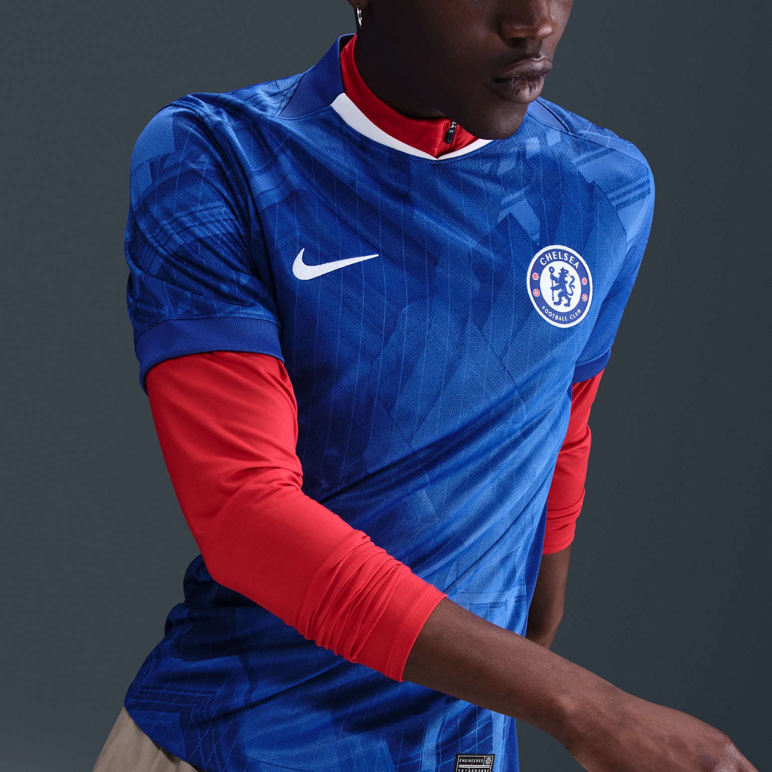 Nike Chelsea FC 25/26 Stadium Home Jersey 'Blue' HJ4589-496 - 7