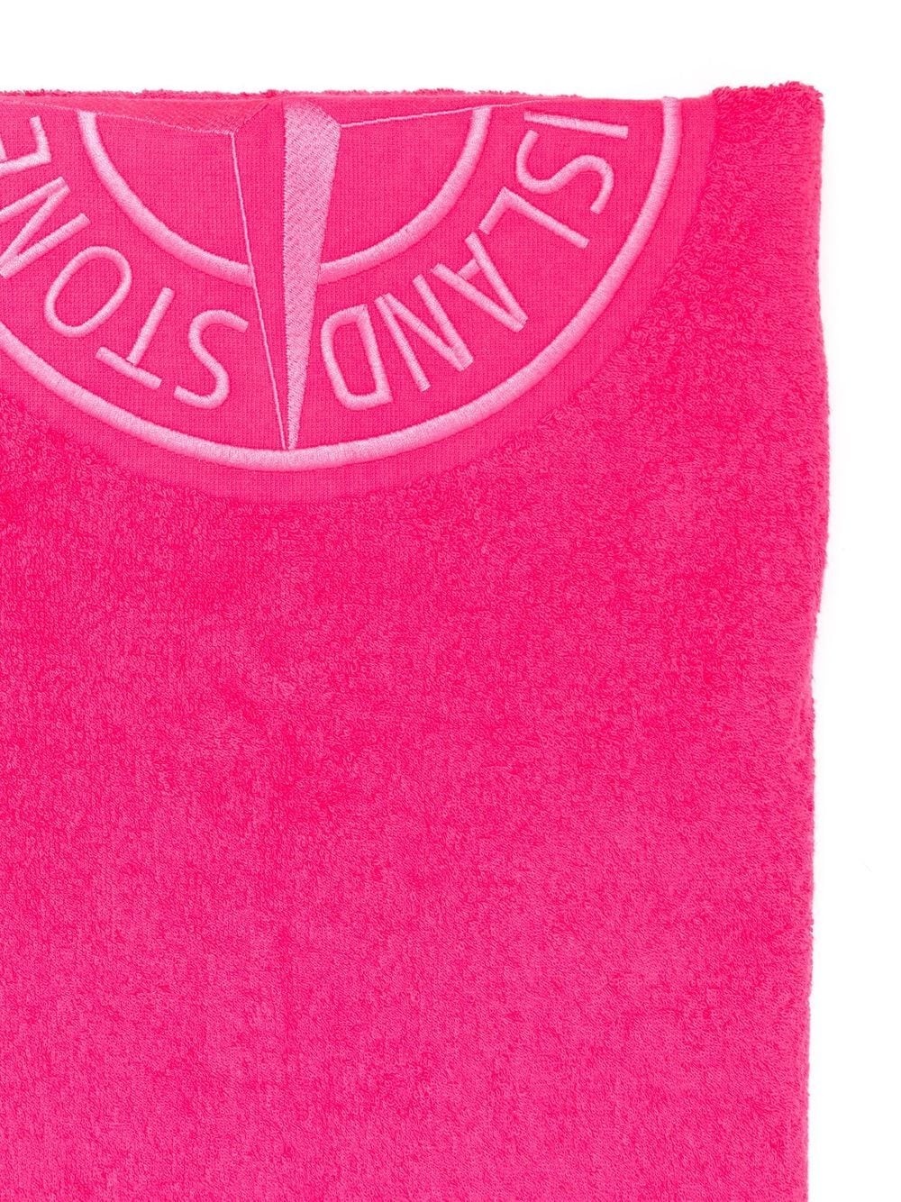 logo-embroidered beach towel - 2