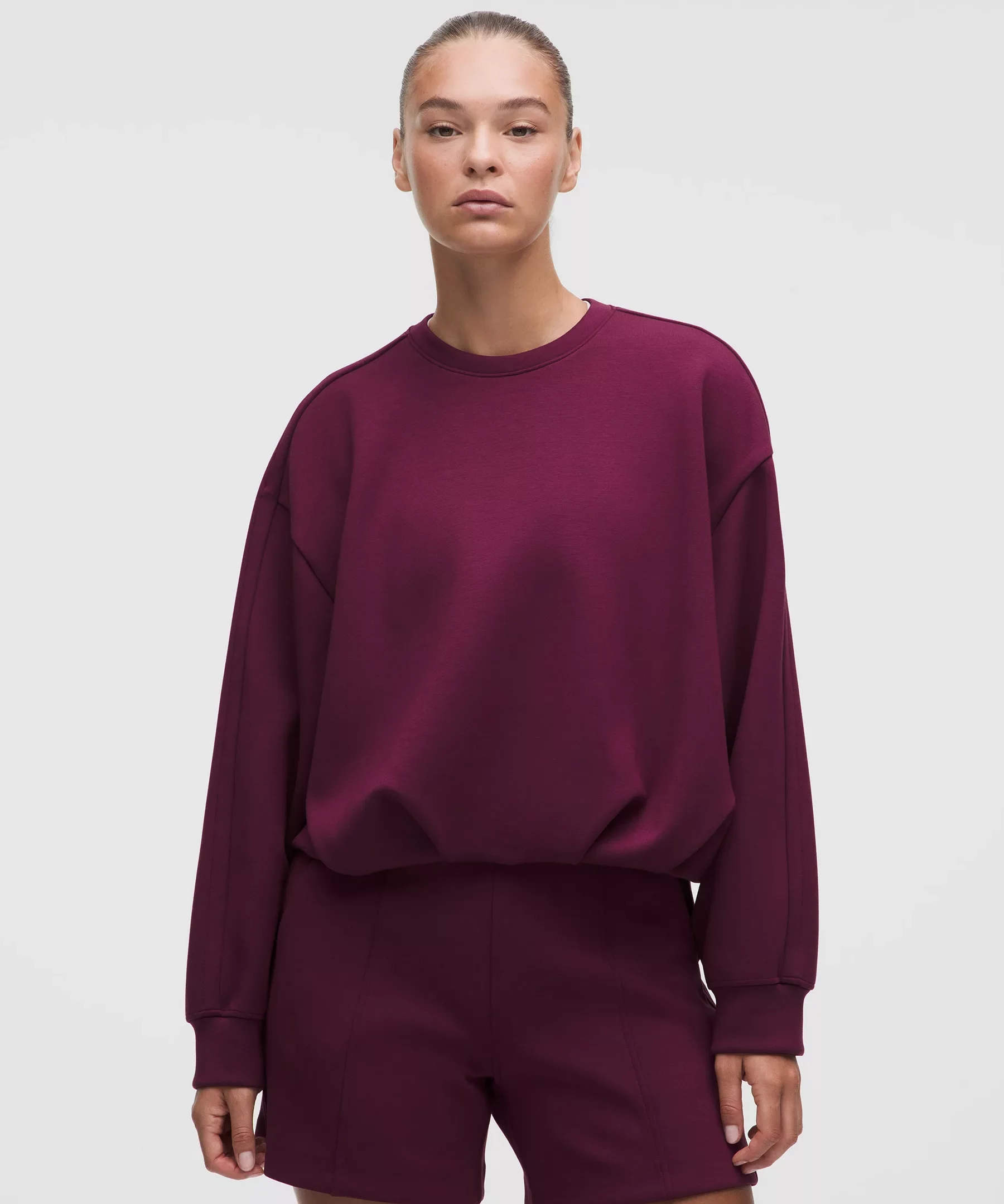 Smooth Spacer Oversized Crew - 1