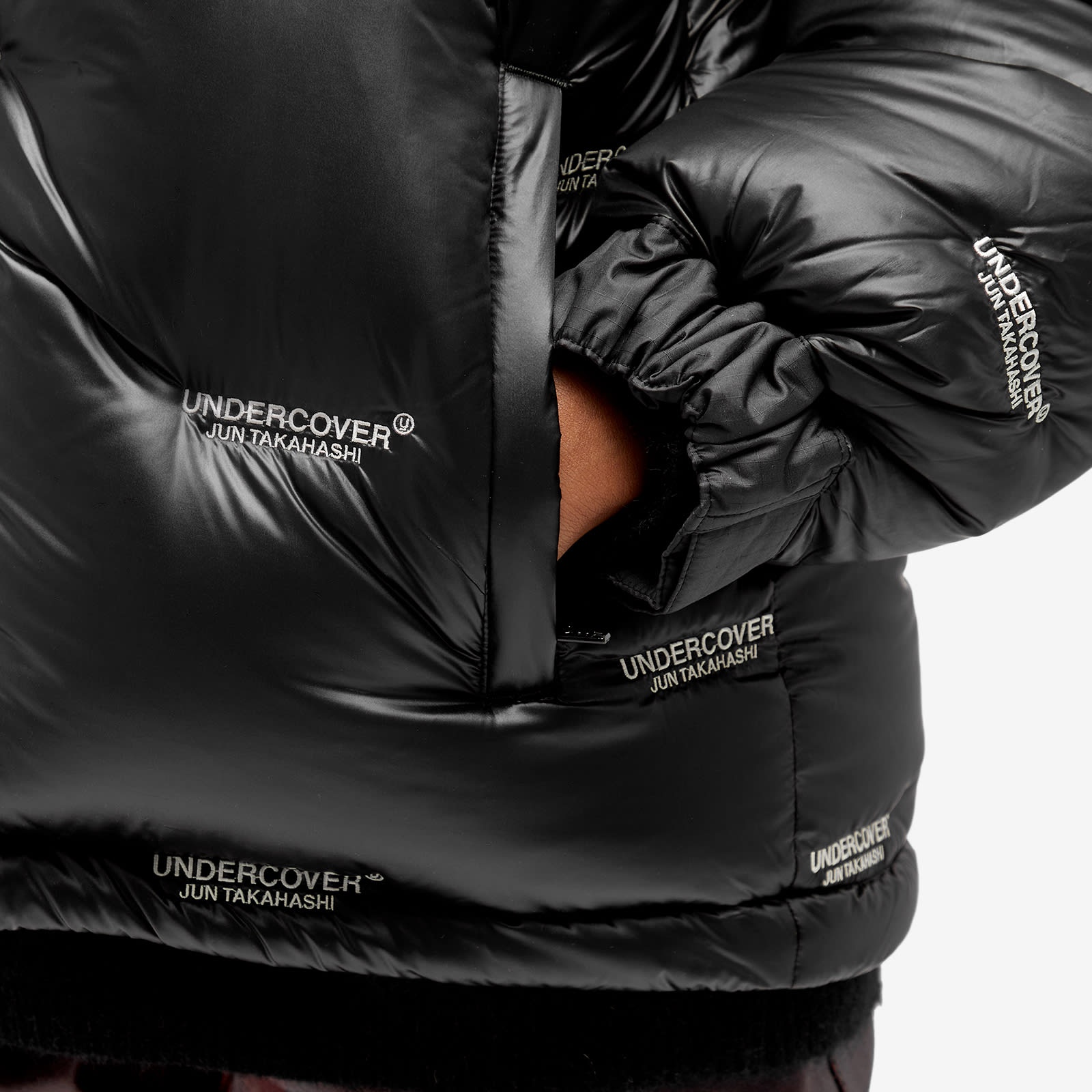 Undercover Logo Puffer Jacket - 5