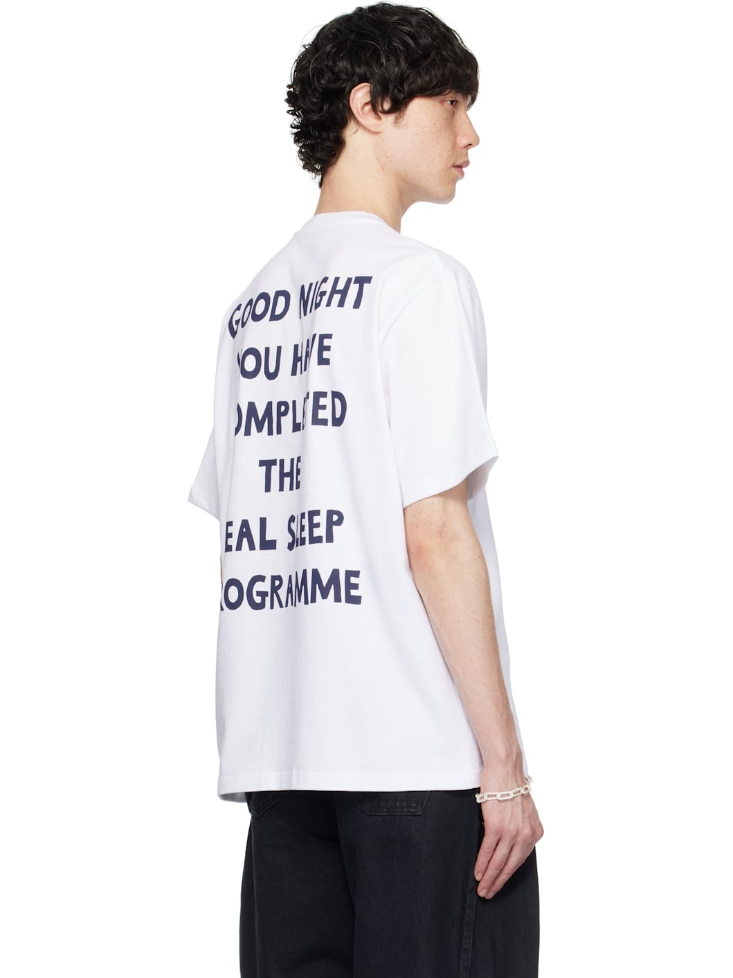 White 'JWA' Back Print T-shirt - 3