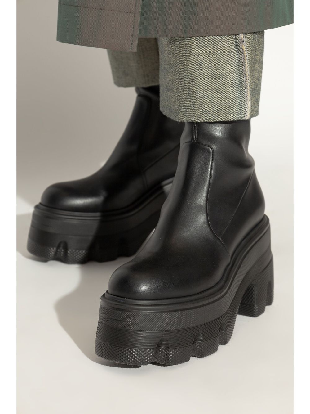 platform anklee boots - 2