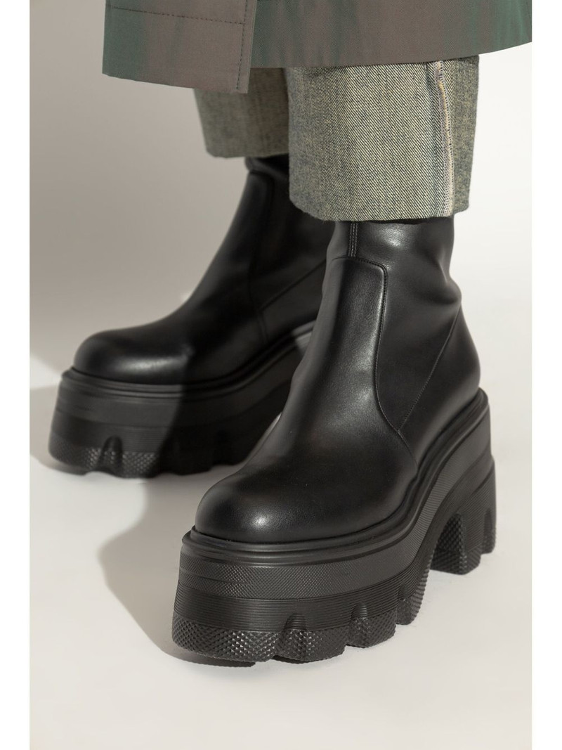 CASADEI platform anklee boots outlook