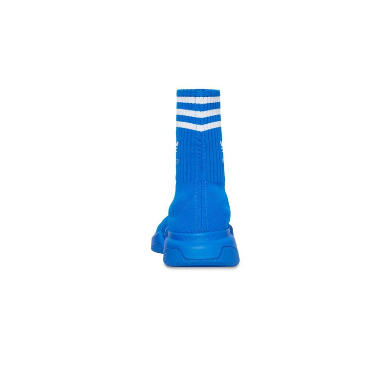BALENCIAGA Men's Balenciaga / Adidas Speed Sneaker in Blue outlook