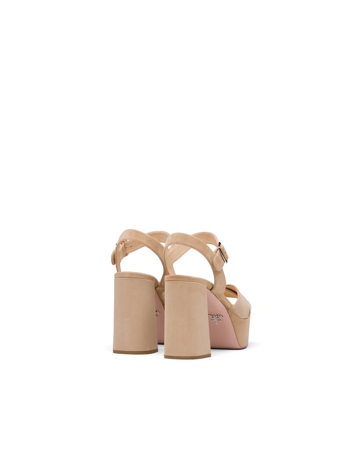 Suede platform sandals - 3