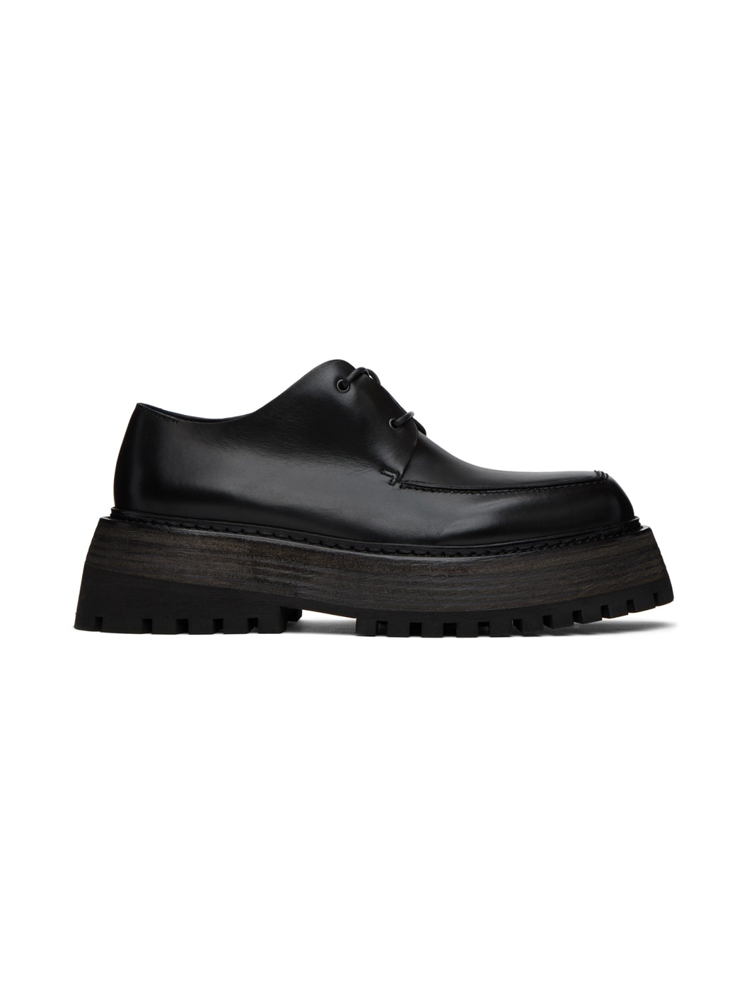 Marsèll Black Quadrarmato MM4089 Derby | REVERSIBLE