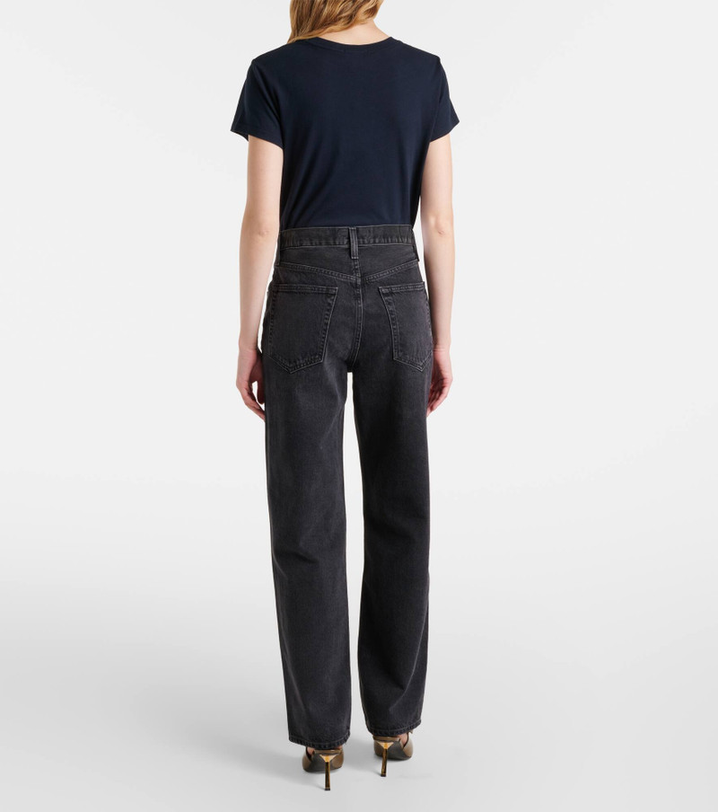 V-Waist Baggy high-rise wide-leg jeans 3