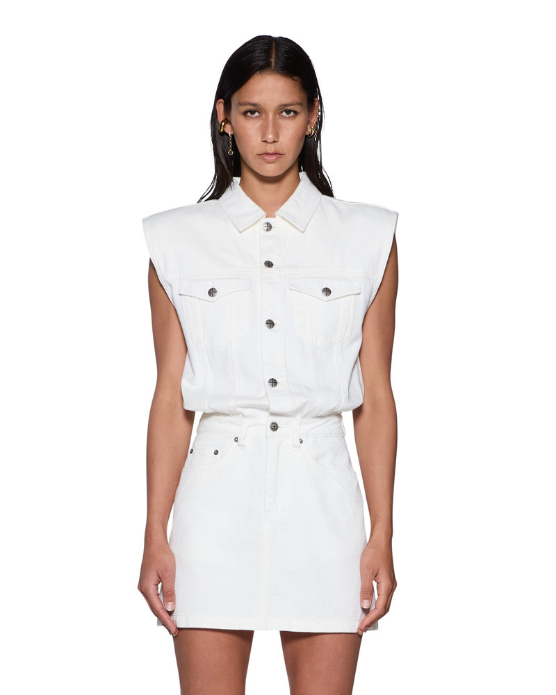 Ksubi FORM UP BOILERDRESS BLANC outlook