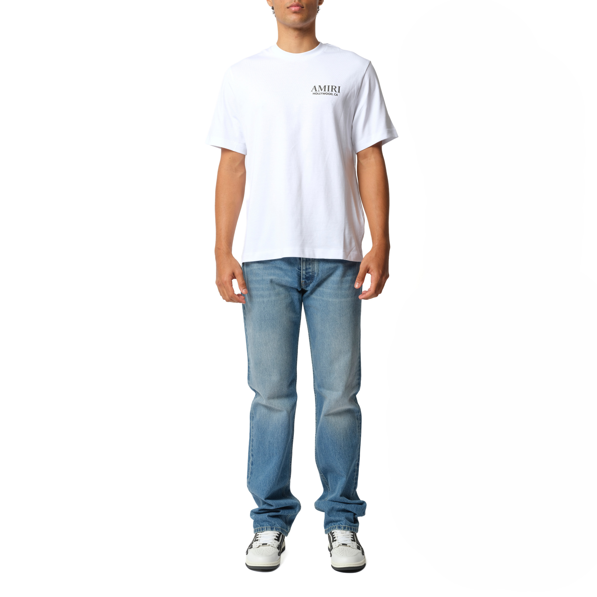 Bones Stacked T-Shirt in White - 4
