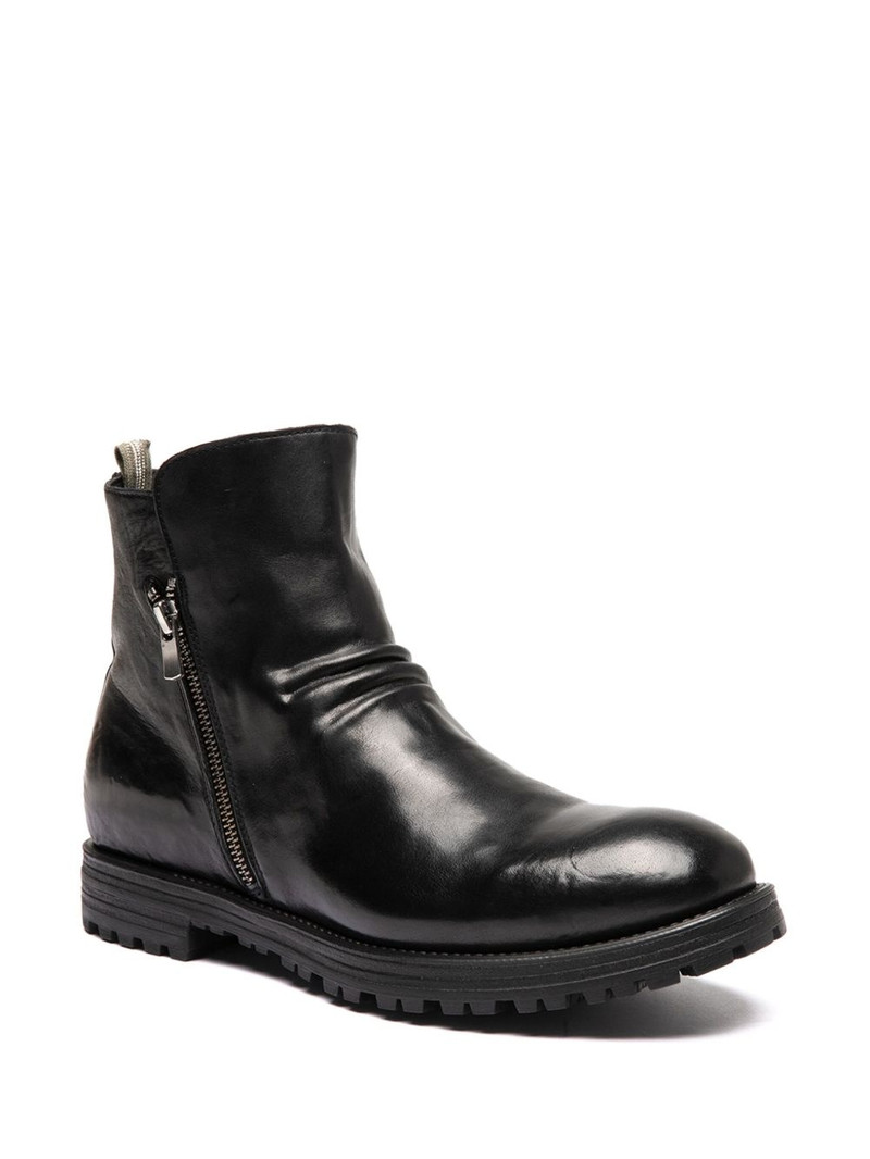 OFFICINE CREATIVE ankle leather boots outlook