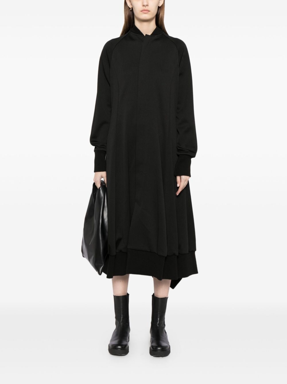 asymmetric midi dress - 2
