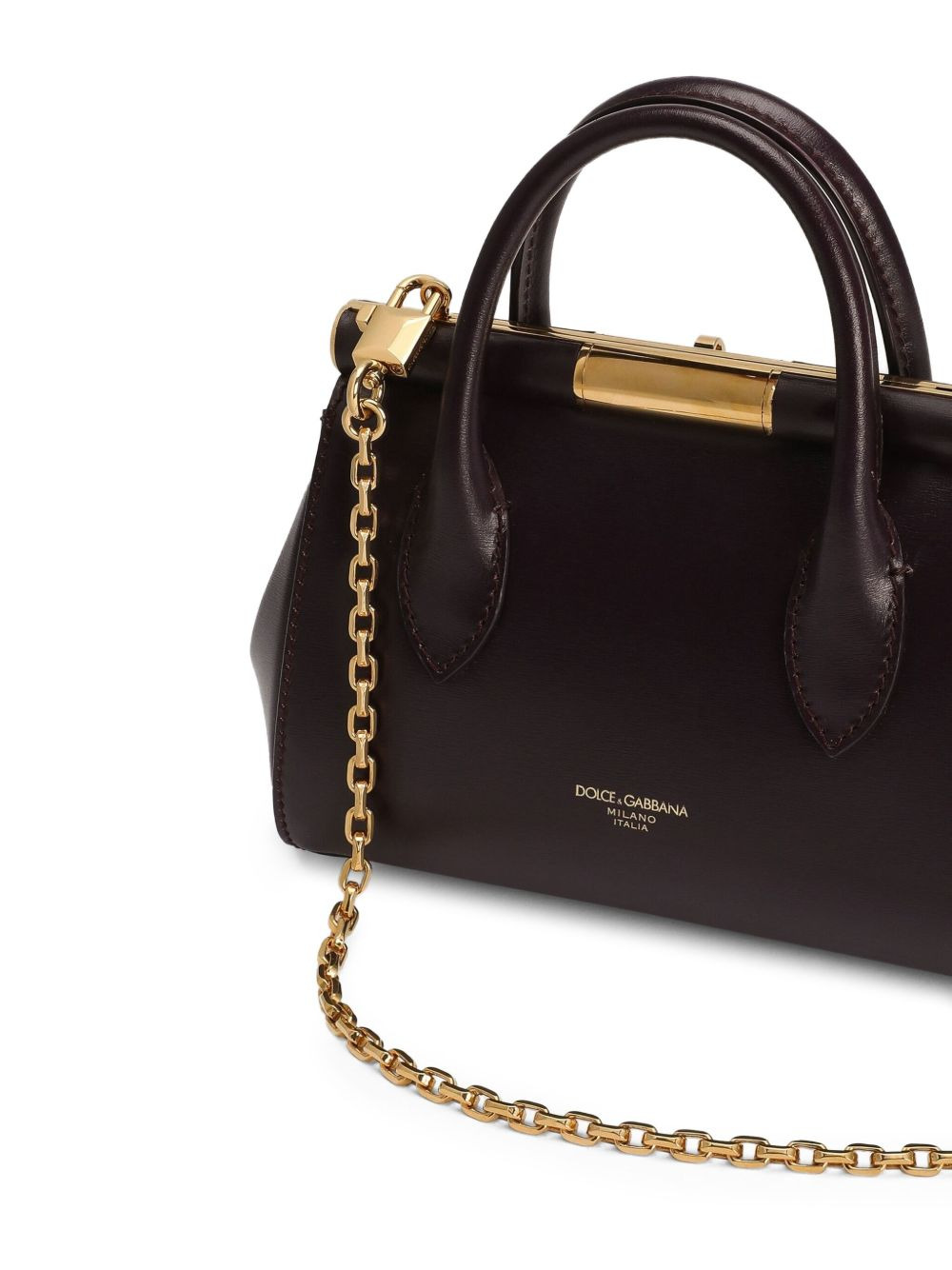 Mini Marlene Day padlock top-handle tote bag - 5