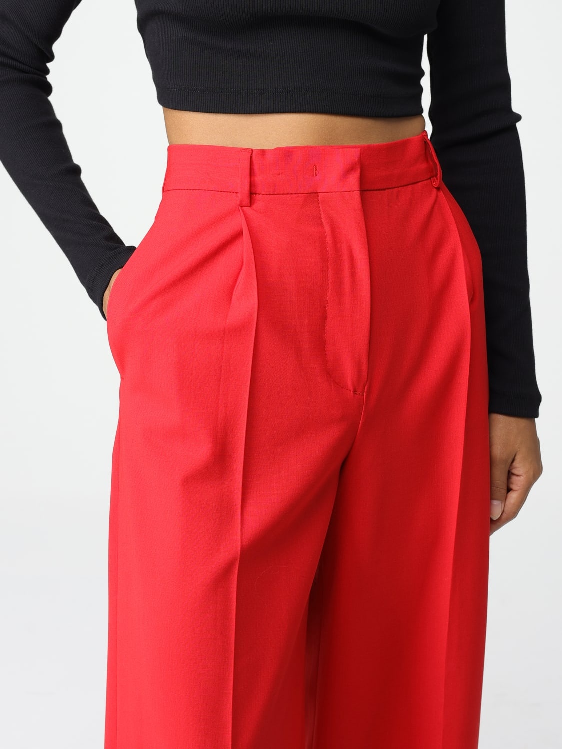 MSGM trousers in stretch virgin wool - 3