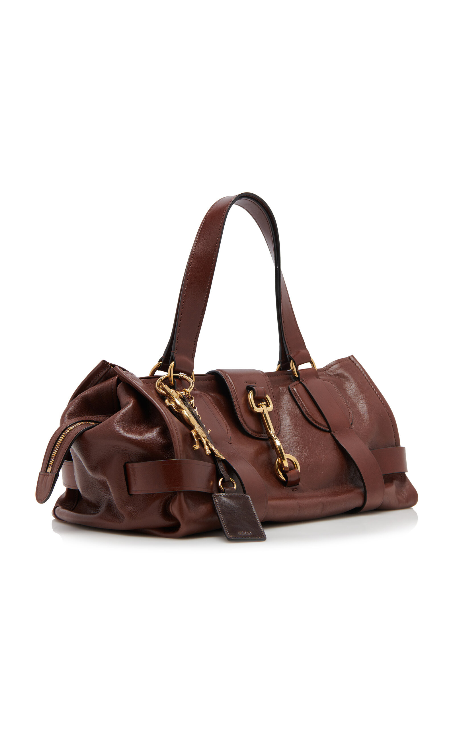 Kerala 25 Leather Shoulder Bag brown - 3