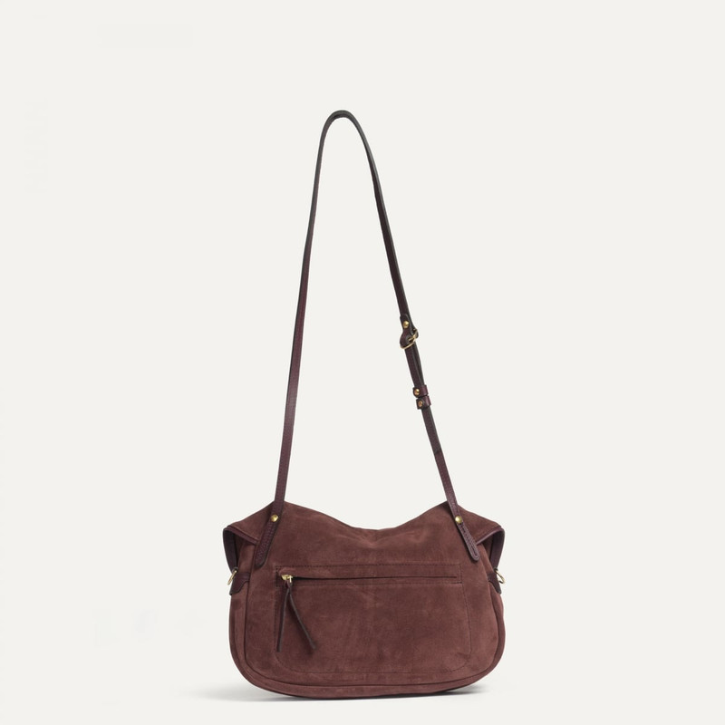 JANICE SOFT MUSETTE S BAG - RUBY BROWN 5