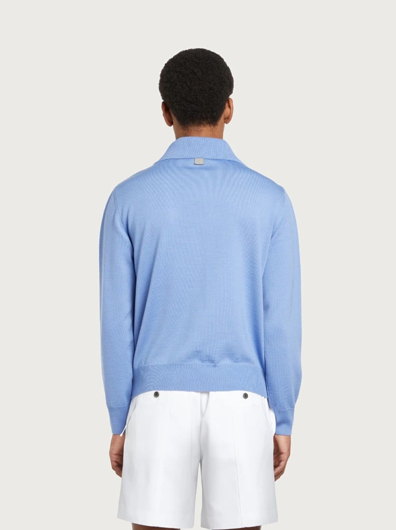 BLOUSON JACKET WITH SUEDE INSERTS 3