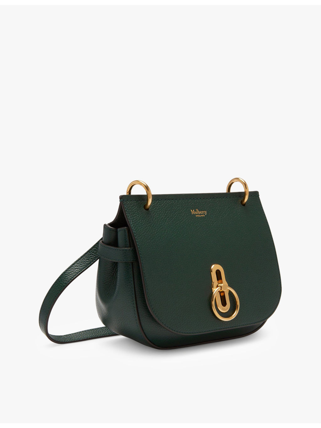 Amberley small grained-leather satchel bag - 6