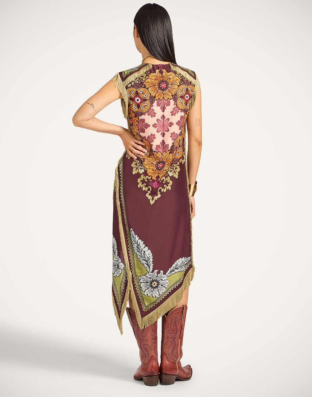 Scarf Dress - 5