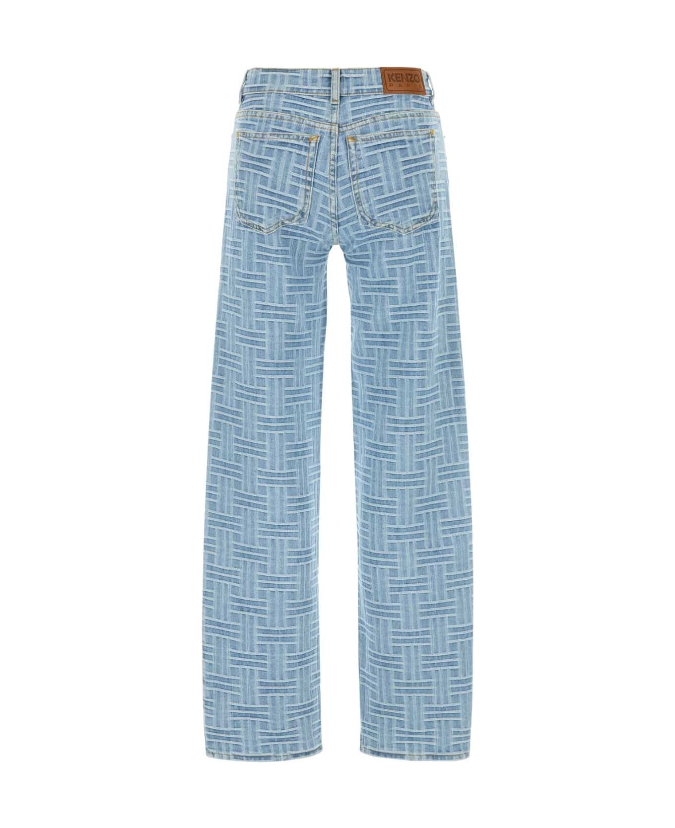 Embroidered Denim Jeans - 2