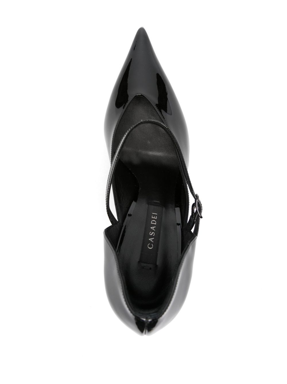 100mm Scarlet Jolly leather pumps - 4