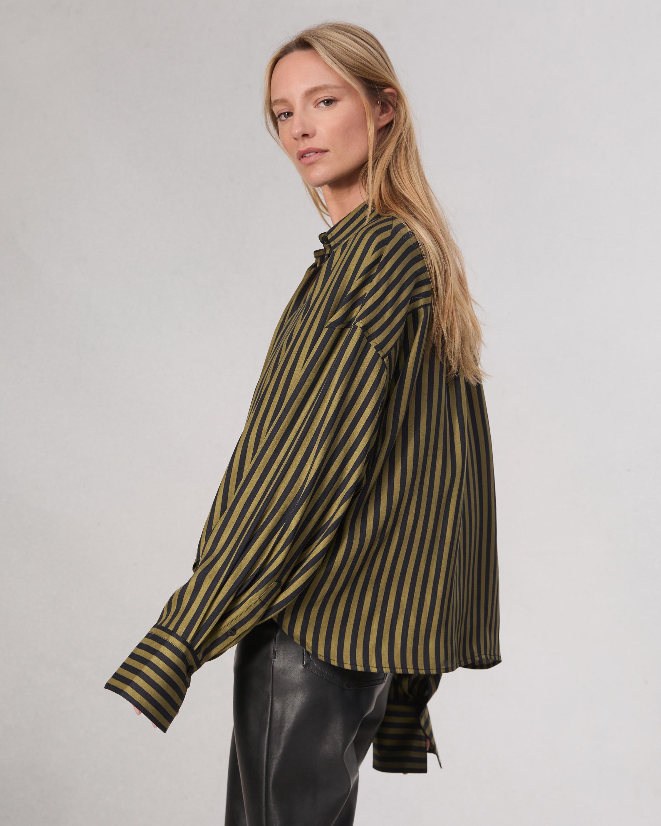 Martha Silk-Blend Shirt - 4