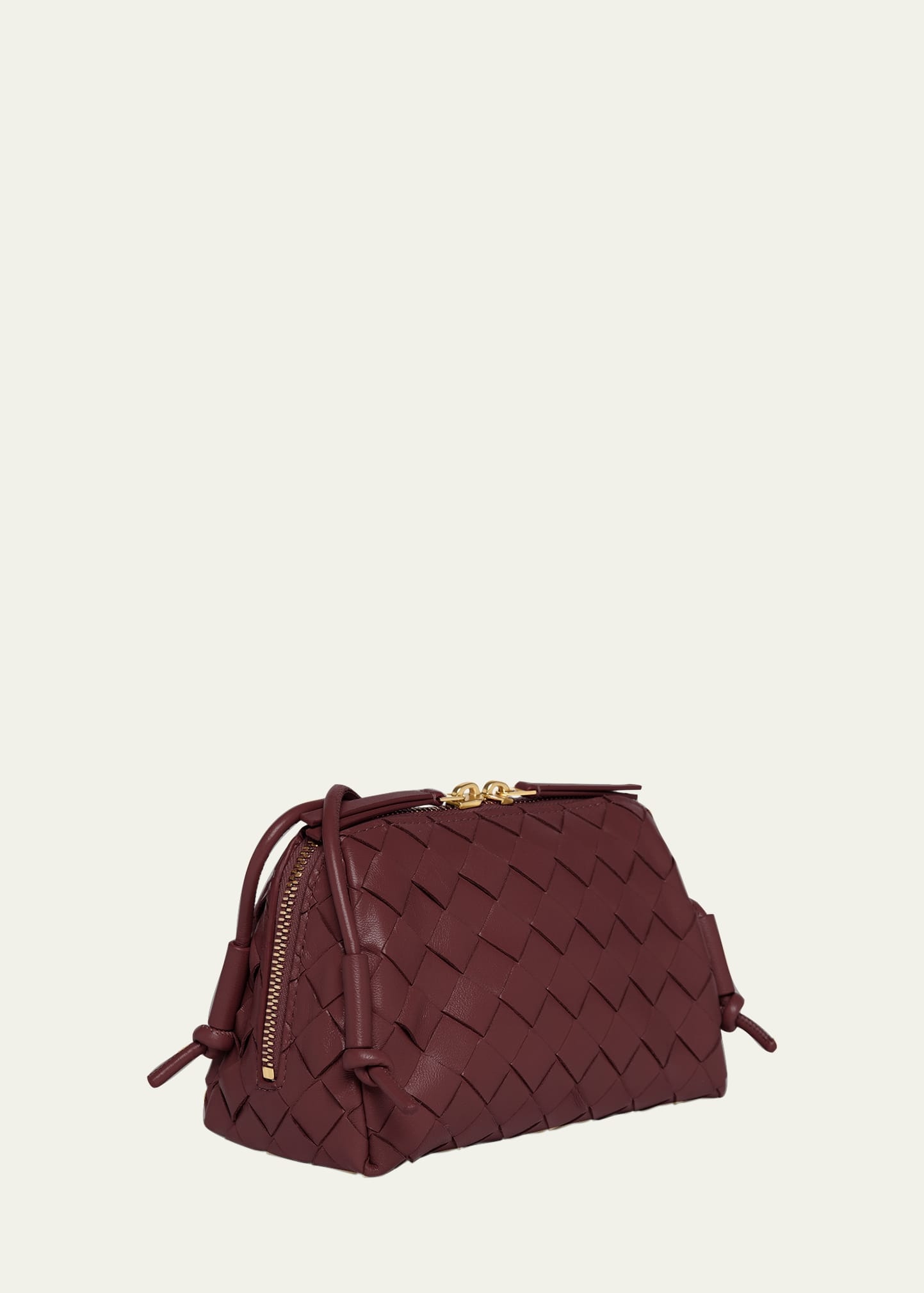 Zip Leather Pouch Shoulder Bag - 3