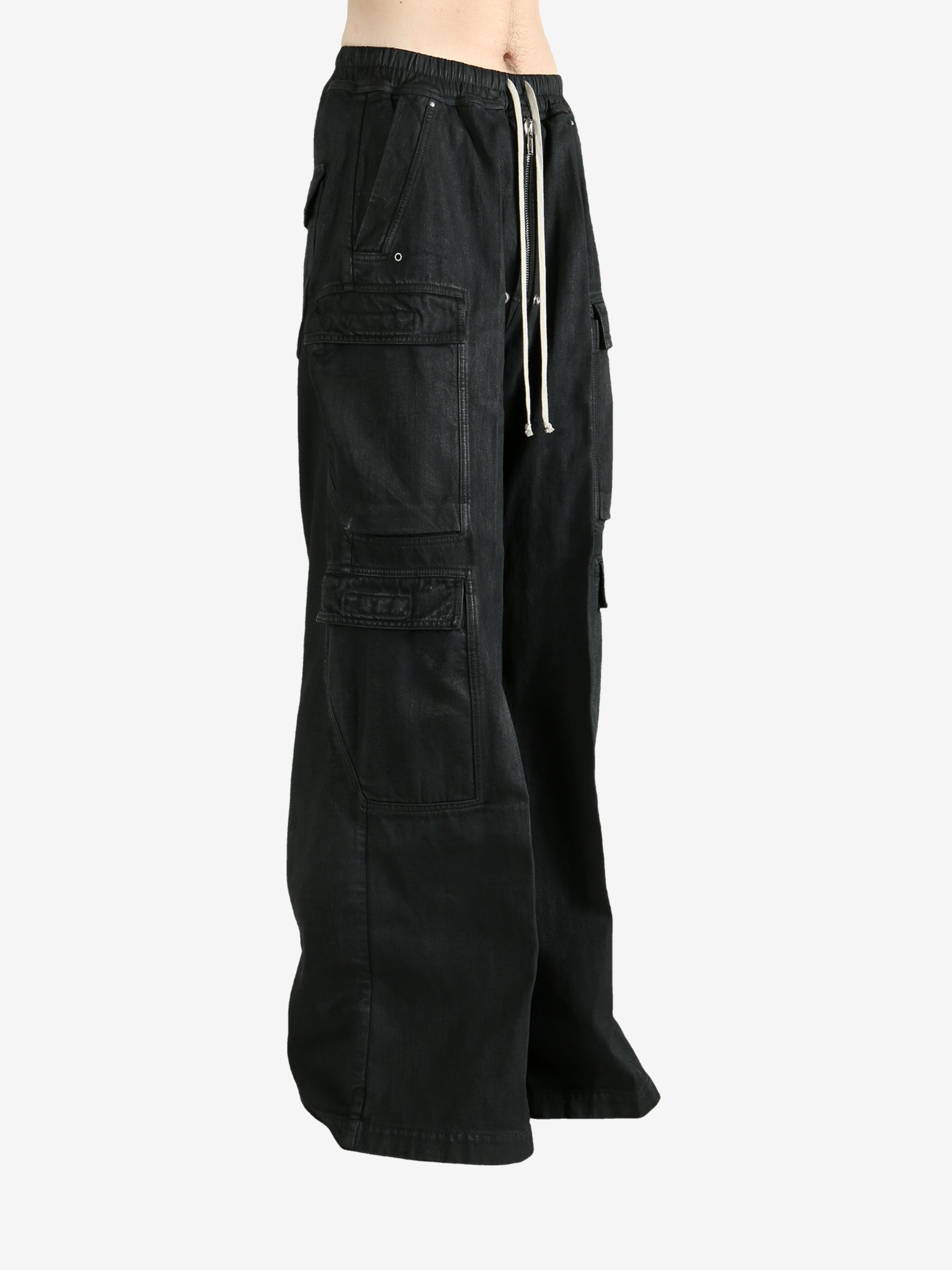 RICK OWENS DRKSHDW - Men Double Cargo Jumbo Belas Pants - 2
