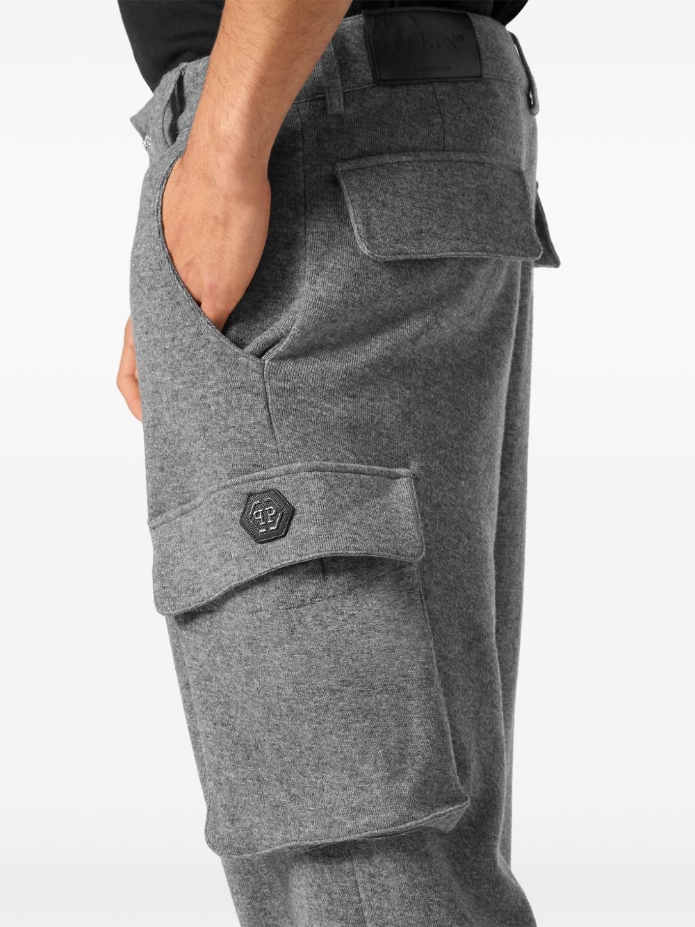 cargo-pockets track pants - 5