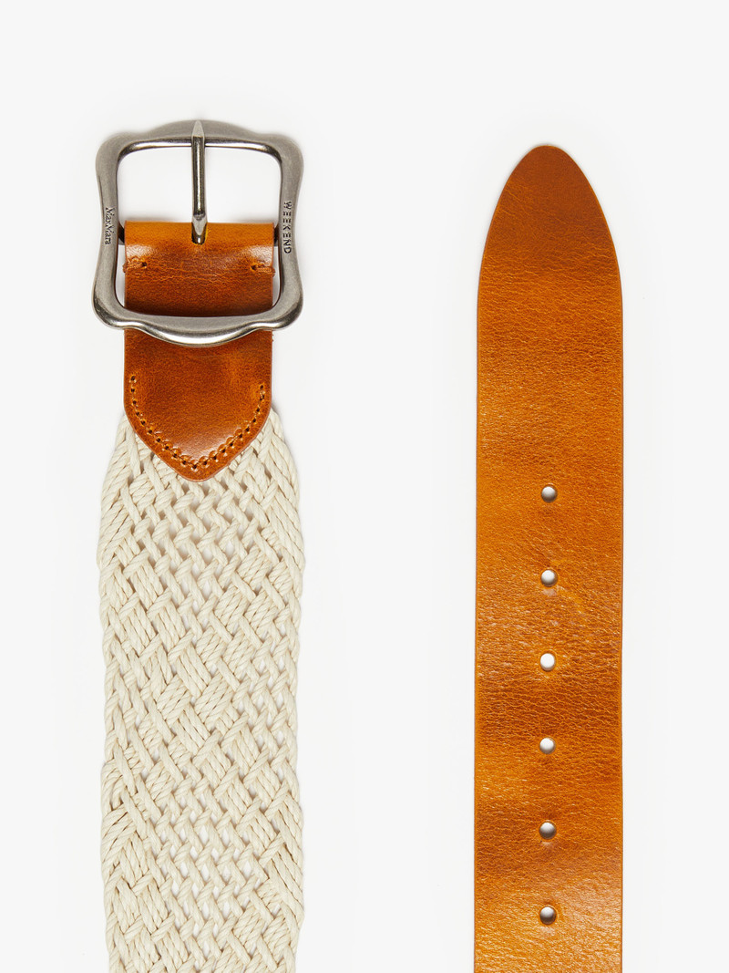 WEEKEND Max Mara MASSIMO Woven cotton belt outlook