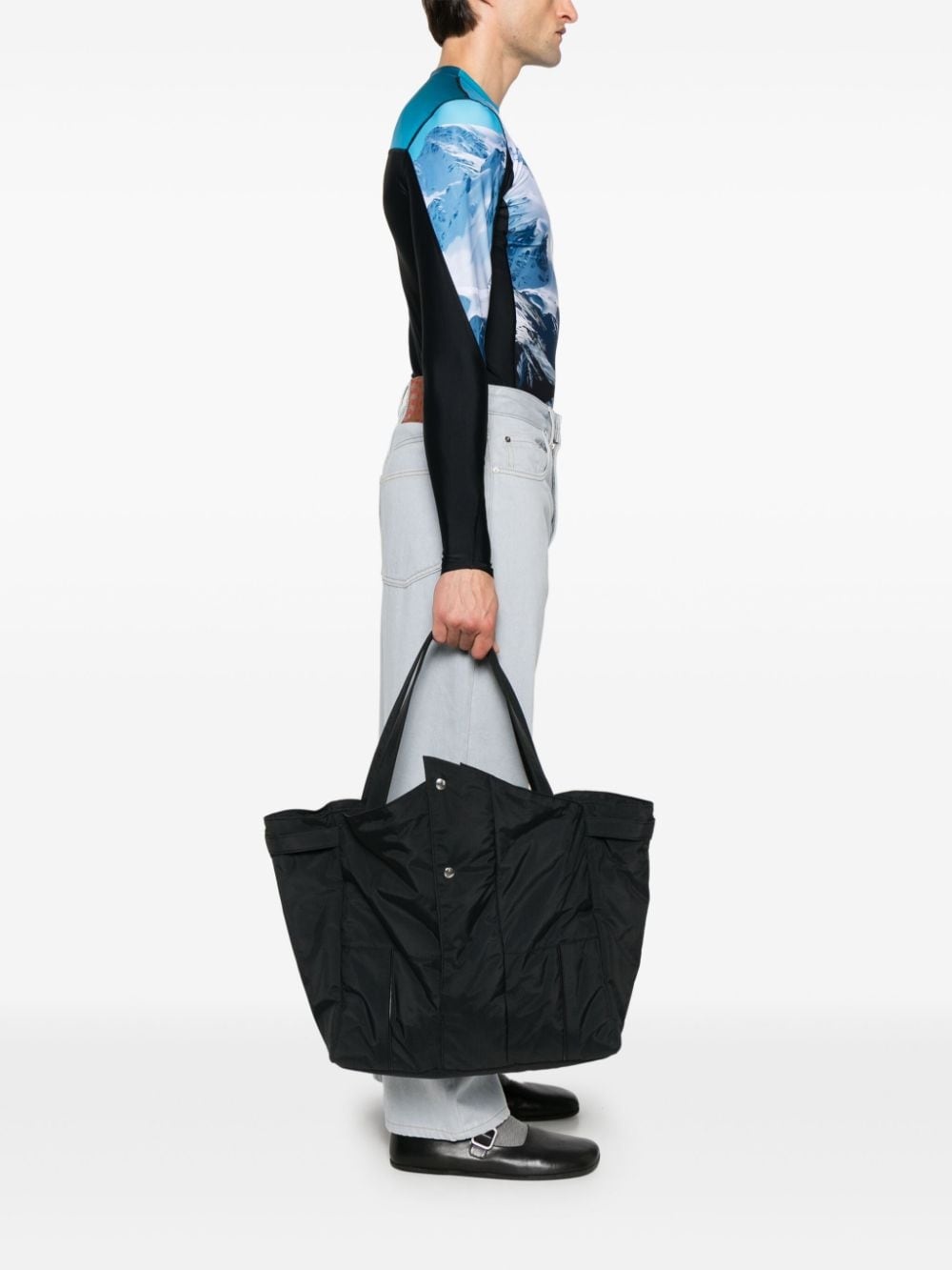 Belt Cabas tote bag - 2