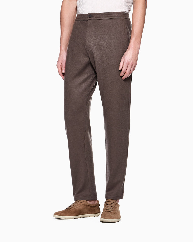 GIORGIO ARMANI ASV TROUSERS IN PURE CASHMERE JERSEY outlook