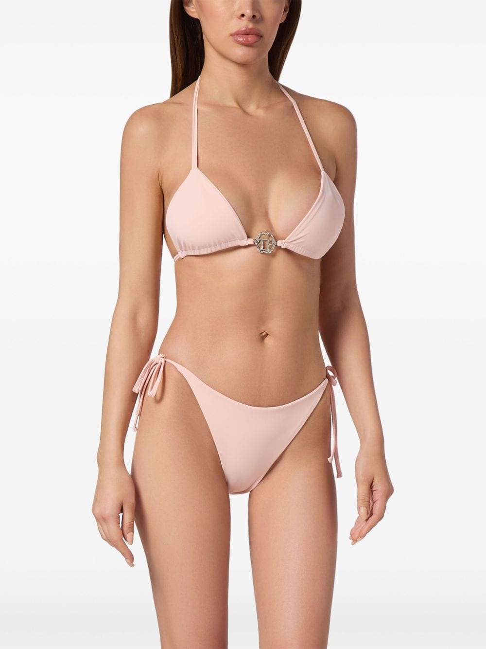 logo-plaque bikini set - 3