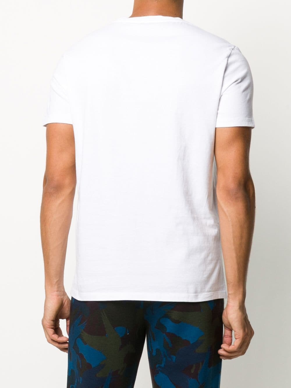 graphic print crewneck T-shirt - 4