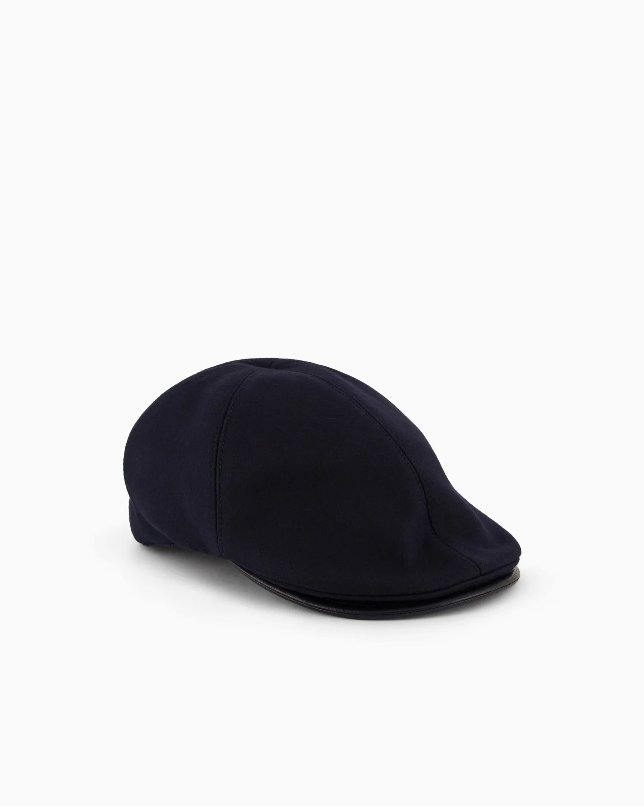 WOOL-BLEND FLAT CAP - 1