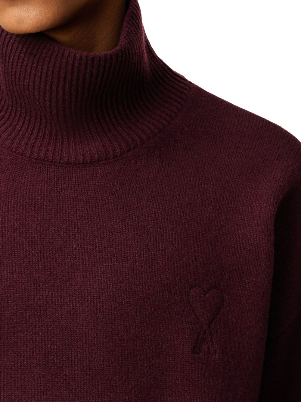 Ami de Coeur funnel neck sweater - 6