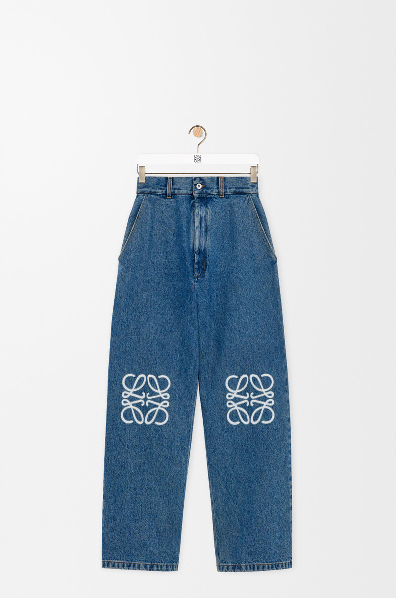Anagram baggy jeans in denim 1