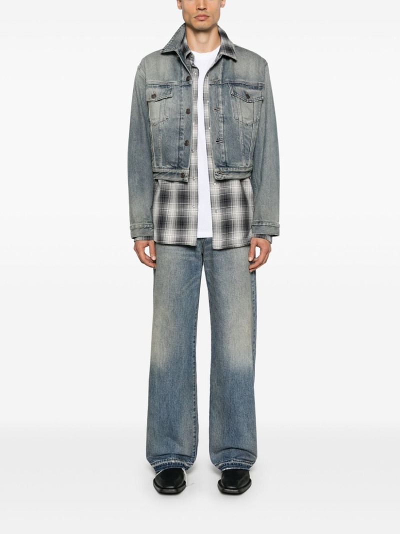 BALENCIAGA denim jacket outlook