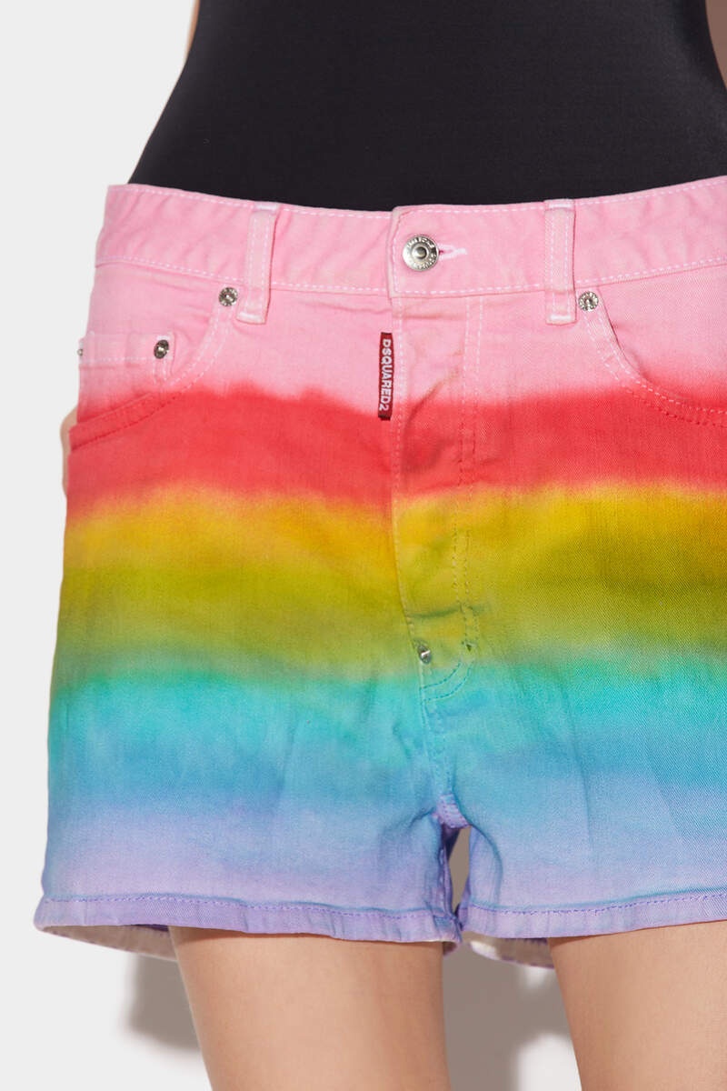 RAINBOW BAGGY SHORTS - 3