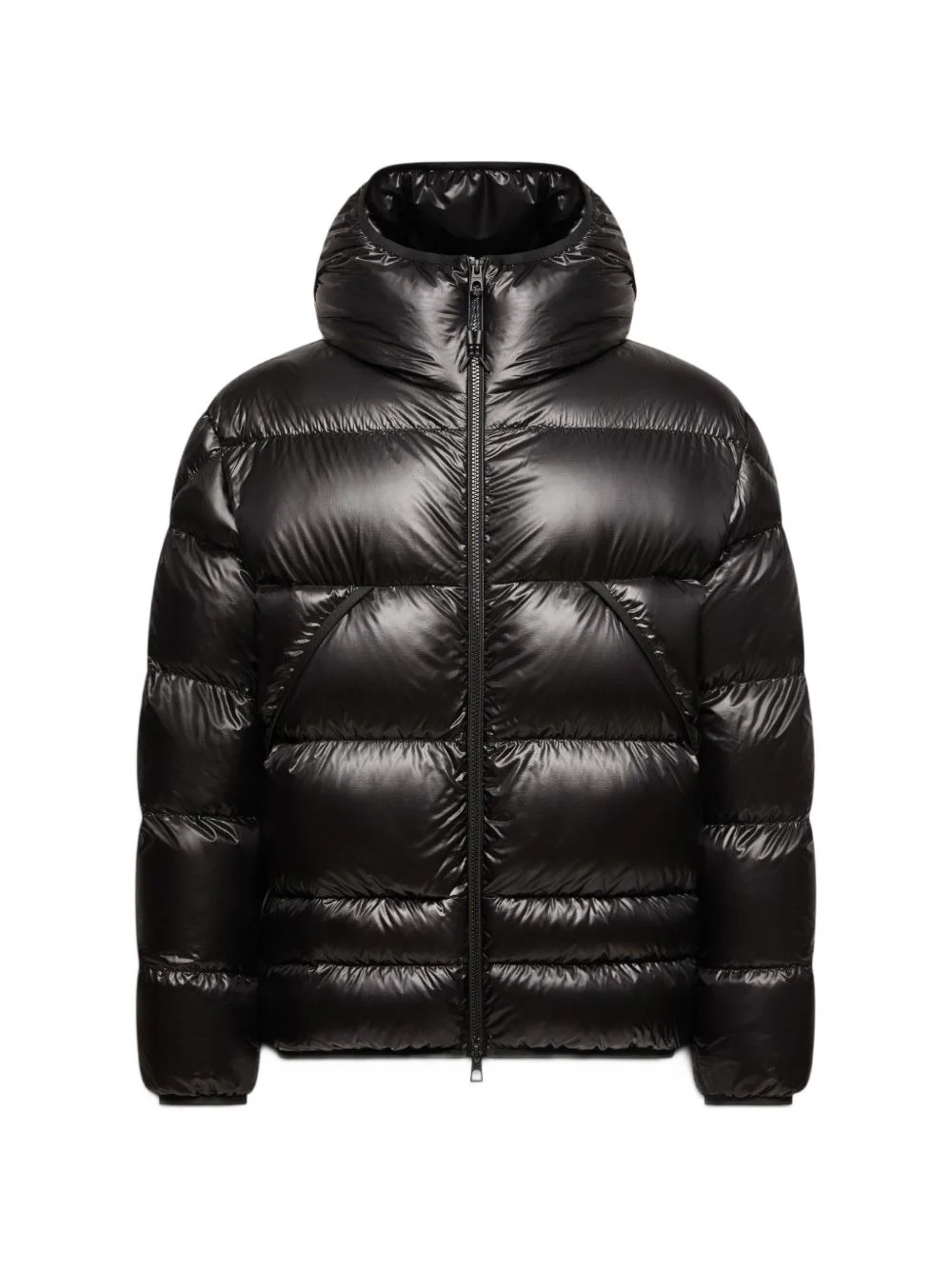quilted hooded jacket - 1