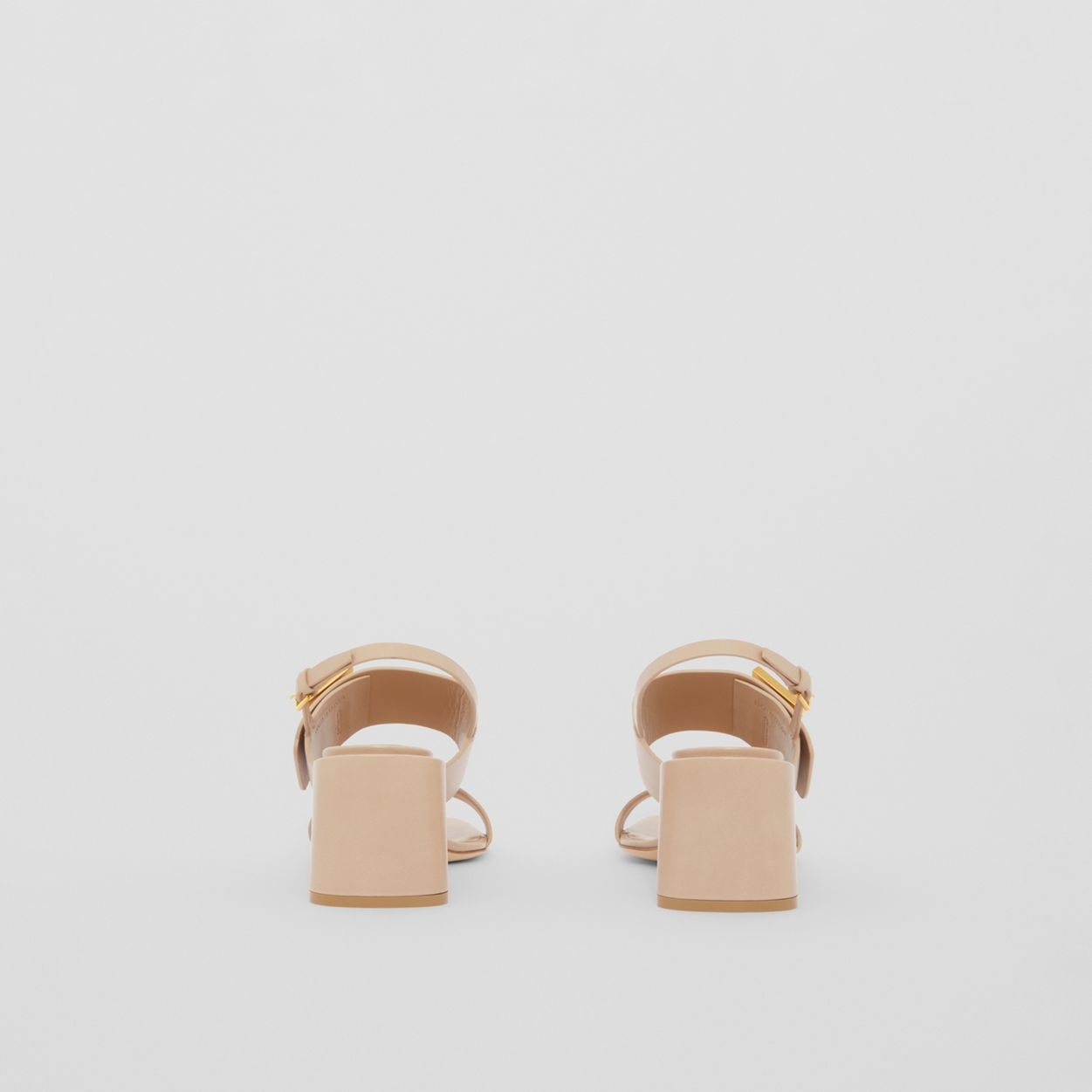 Monogram Motif Leather Block-heel Sandals - 5