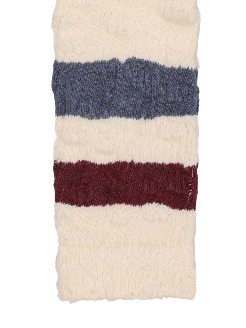 Striped cotton blend socks - 2