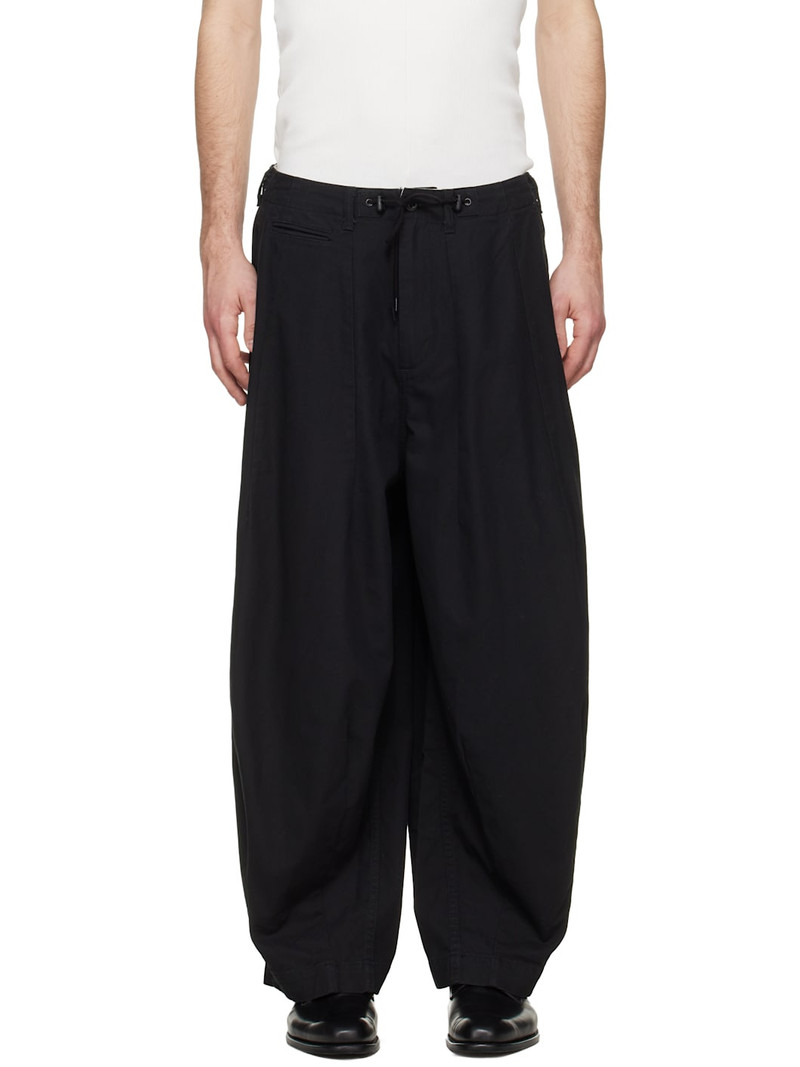Black H.D. Military Trousers 1