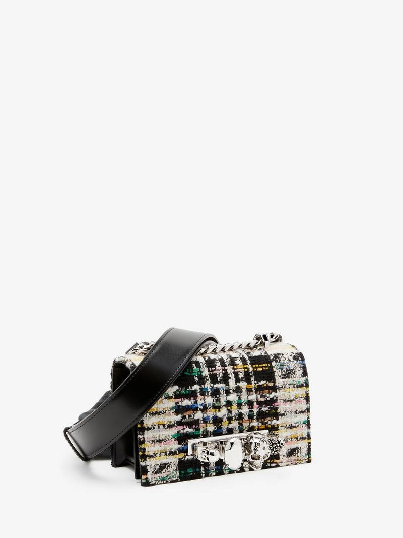 Alexander McQueen Women's Mini Jewelled Satchel in Multicolor outlook