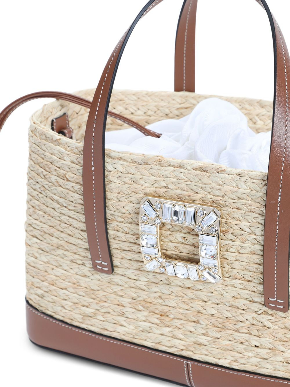 crystal-embellished tote bag - 3