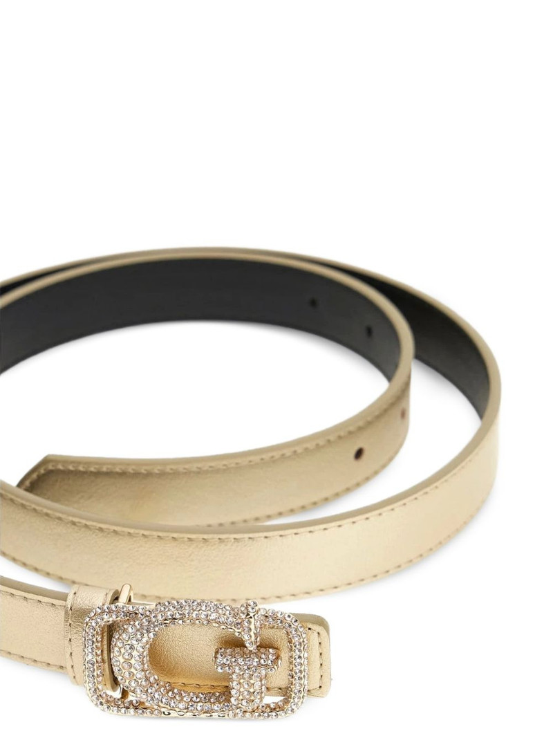 logo-buckle belt 4