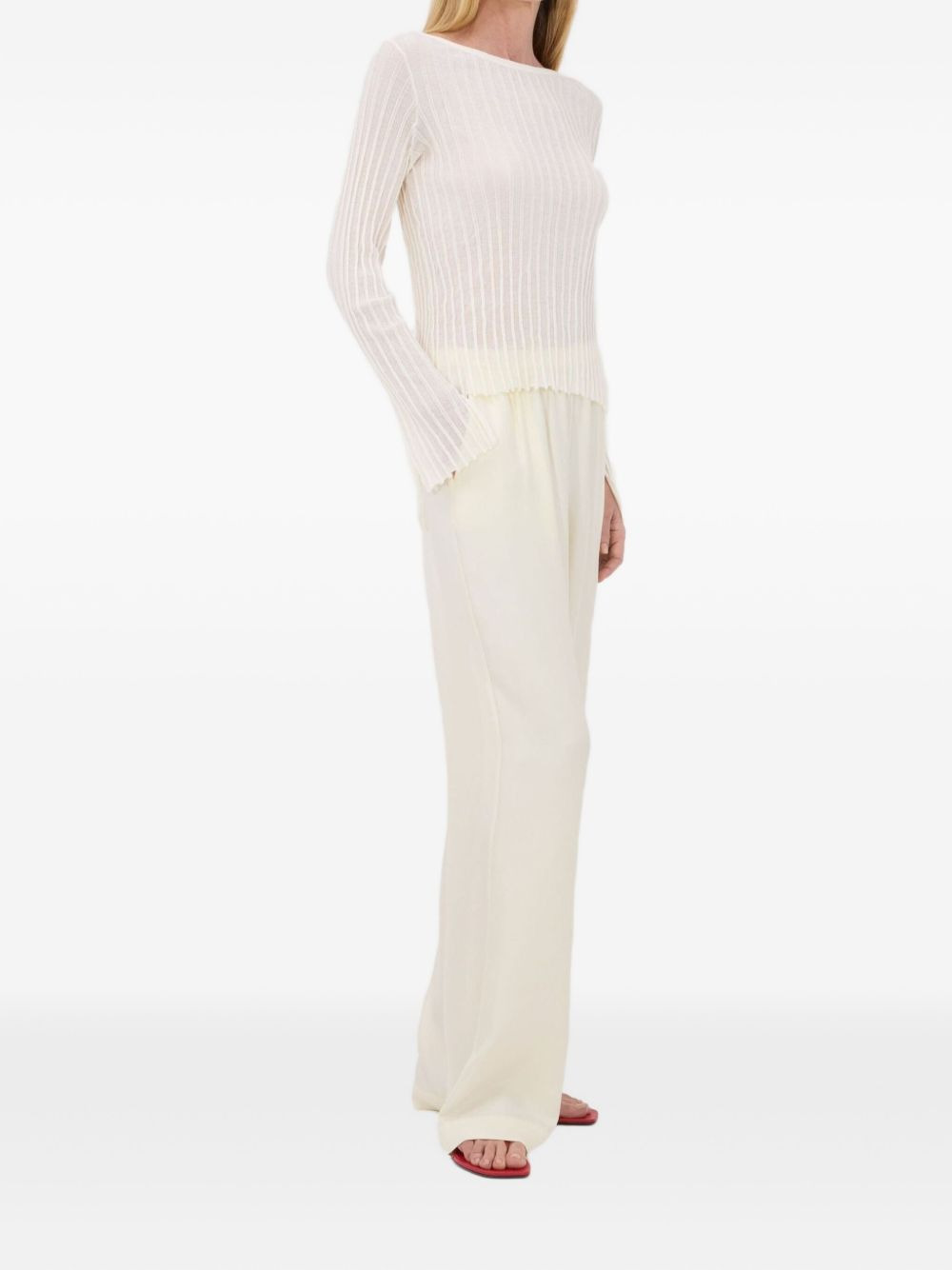 Mabille ribbed boat-neck T-shirt - 3